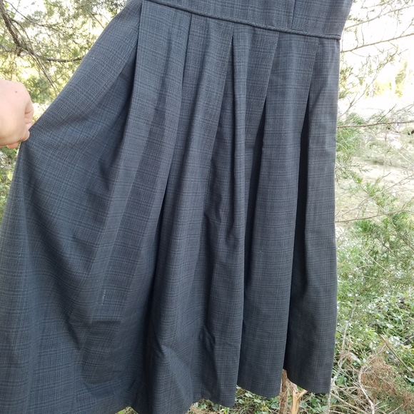 VTG 50's Handmade Dress Black Ringer Pinup - Picture 11 of 14
